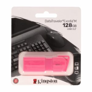 Flash Memory USB Rosa KINGSTON 128 Gb