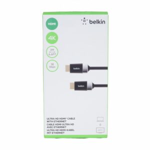 Cable HDMI Ultra HD 4K 18 Gbps BELKIN 2 Metros
