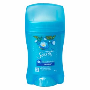 Desodorante En Barra Fresh Defense Waterlily SECRET 45 G