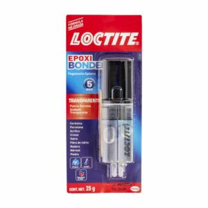Jeringa TransparentePower Epoxy 5 SUPER BONDER Unidad