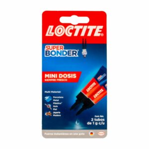 Pega Adhesiva Mini Duo SUPER BONDER 2X2GR