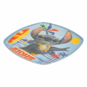 Plato Tendido Cuadrado Stitch DISNEY 25x25 Cm