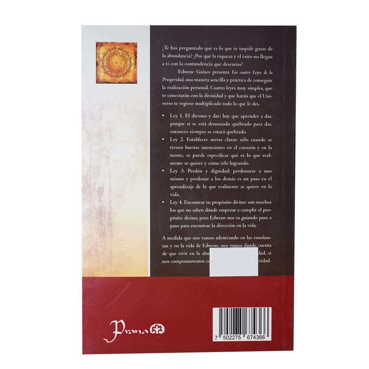 Libro Las Cuatro Leyes De La Prosperidad LECTORUM 192 Páginas - Imagen 2