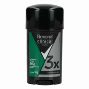 Desodorante En Crema Clinical Intense Fresh 96H Para Caballero REXONA 58 G