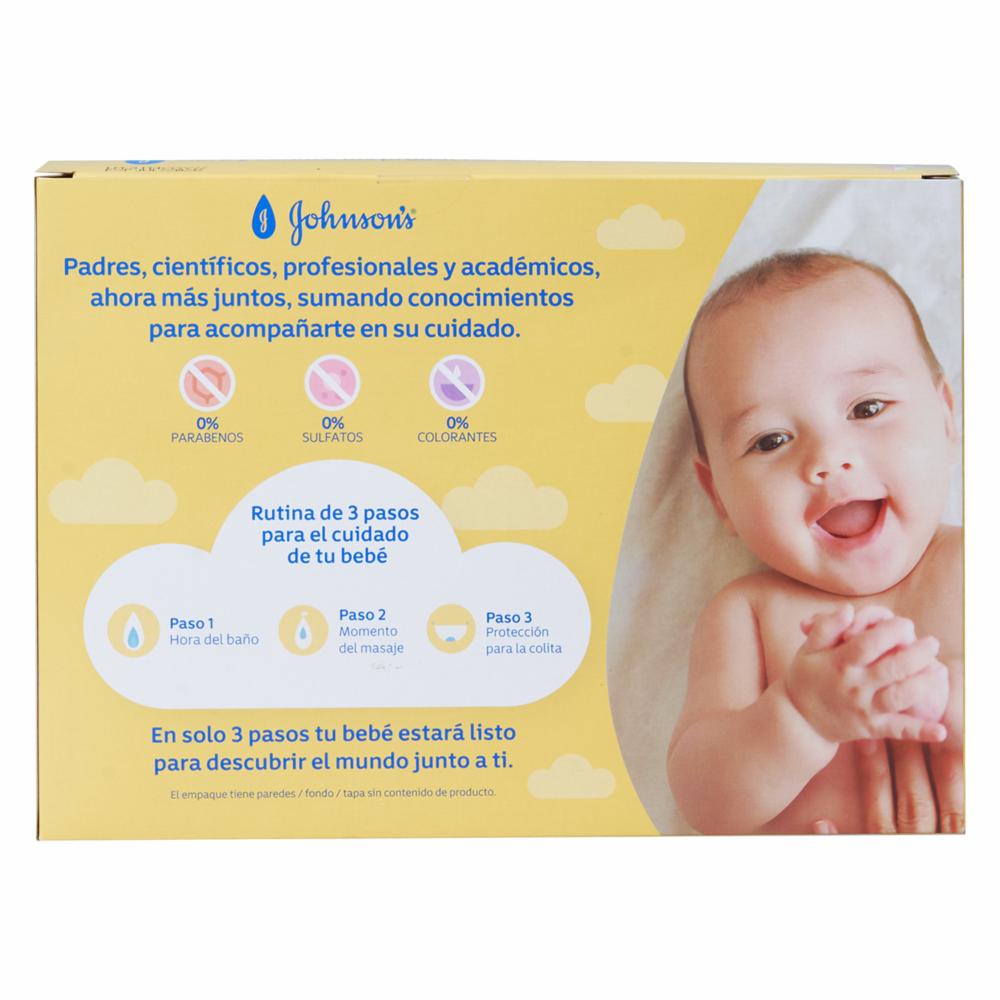 Estuche Infantil Con Shampoo, Crema, Baño Líquido Crema Antipañalitis JOHNSON'S Pack - Imagen 3