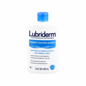 Crema Corporal Humectación Diaria Para Piel Normal A Seca LUBRIDERM 400 Ml