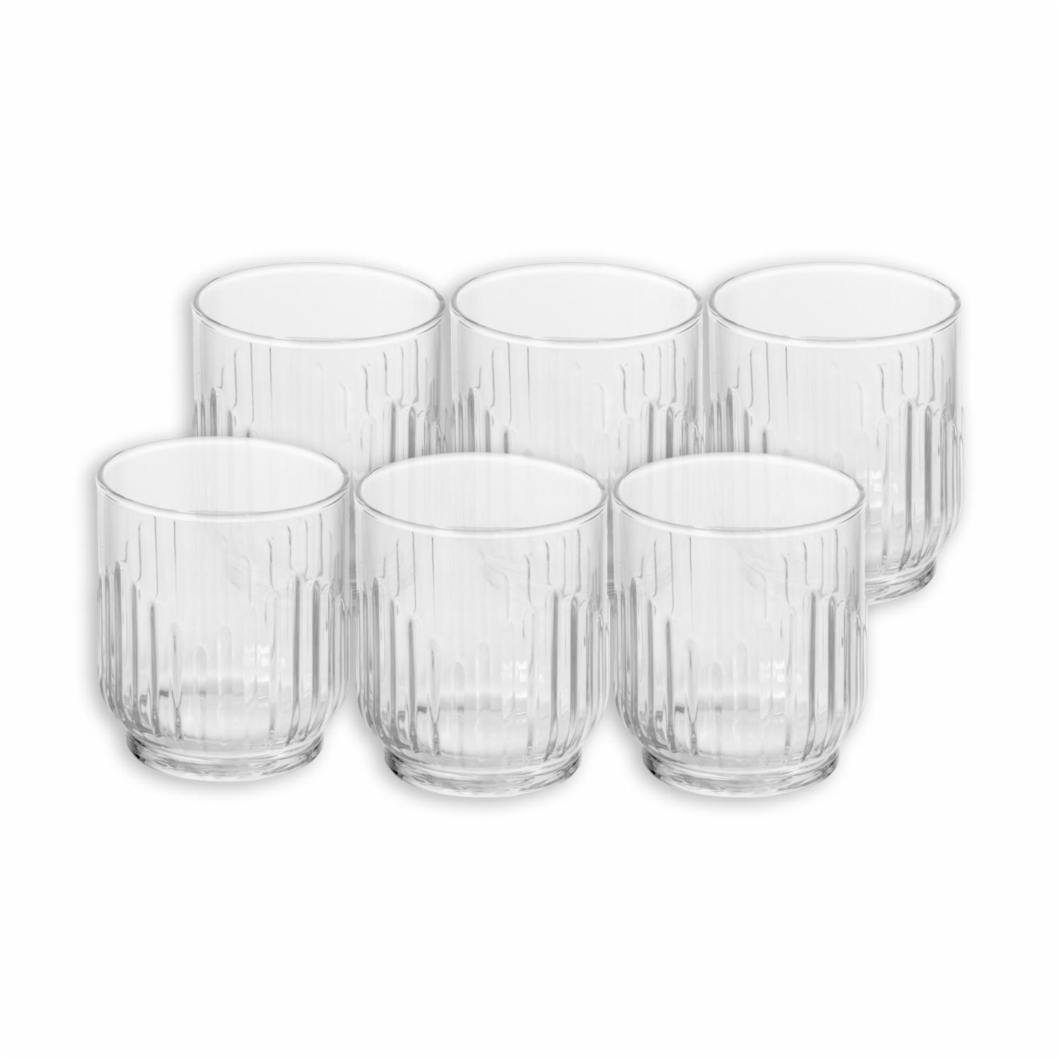 Set De Vasos Barcelona Rocks 6X 368 Ml CRISTAR 0927CL6 - Megamaxi, image size:1500x1500