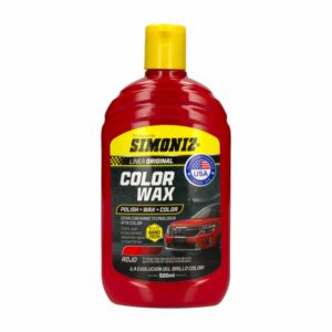 Cera Automotriz Color Wax Rojo SIMONIZ 500 Ml