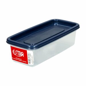 Repostero Plus Rectangular Azul ESTRA 0,35 Litros