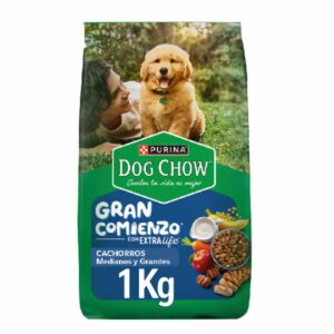 Alimento Para Perros Cachorros Medianos Y Grandes PURINA DOG CHOW 1 Kg