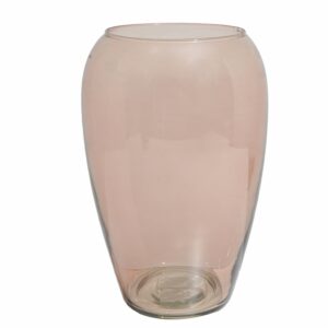 Florero Decorativo Margarita S/Cuello Bonaire Ámbar Oscuro OTÚN Mediano