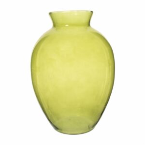 Jarrón Decorativo Napolitano Bonaire Verde Militar OTÚN Mediano