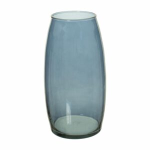 Florero Decorativo Barril Bonaire Humo Oscuro OTÚN Mediano