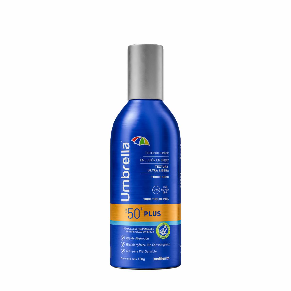 Protector Solar Plus Spf 50+ En Spray UMBRELLA 120 G