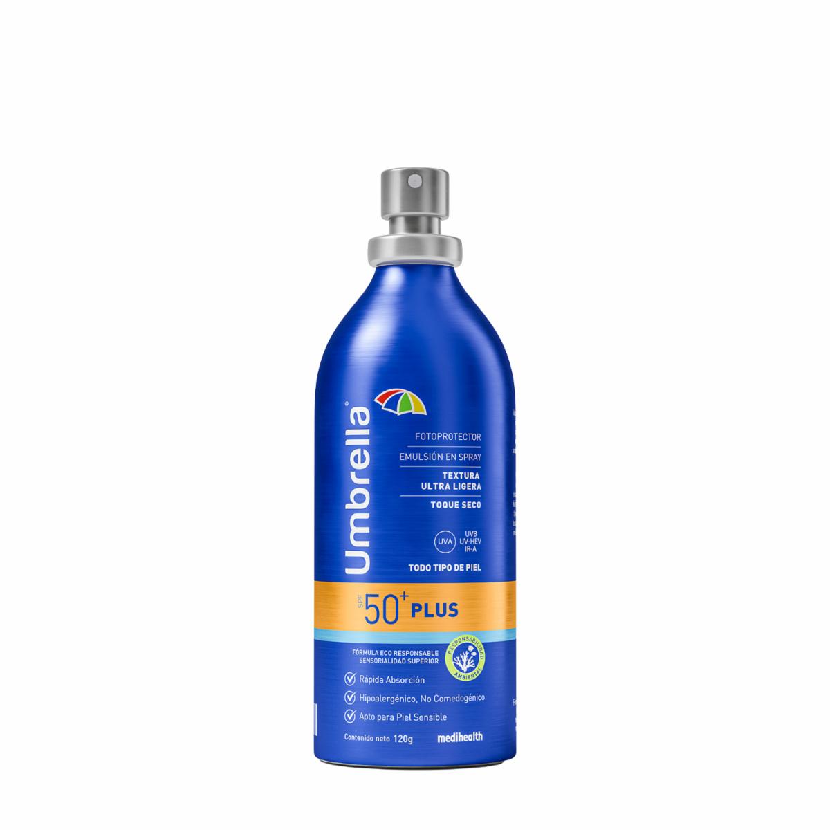 Protector Solar Plus Spf 50+ En Spray UMBRELLA 120 G