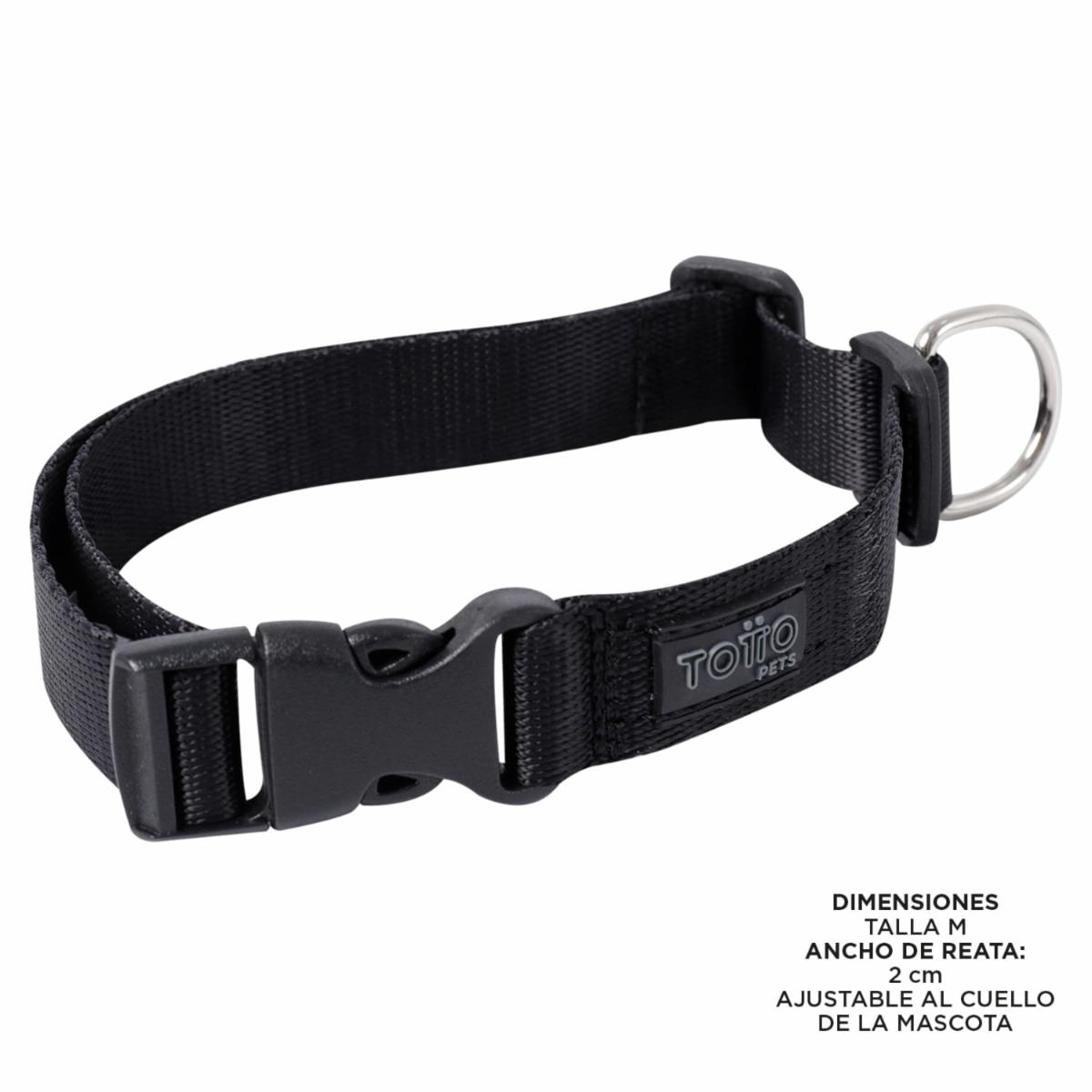 Collar De Mascota Ajustable Mylu TOTTO PET´S Talla Mediano