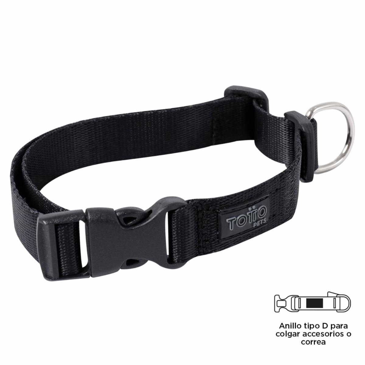 Collar De Mascota Ajustable Mylu TOTTO PET´S Talla Mediano