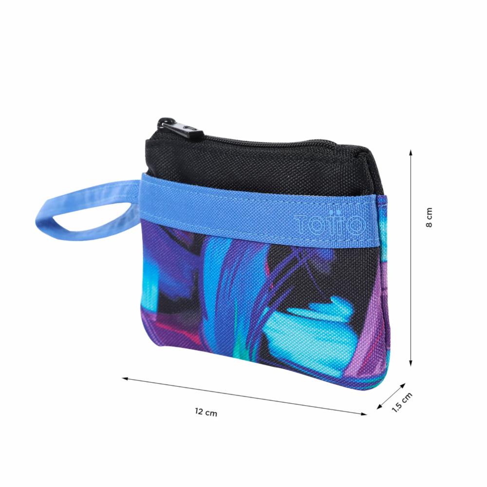 Monedero Para Mujer Azul TOTTO Melifera Stamp - Imagen 2
