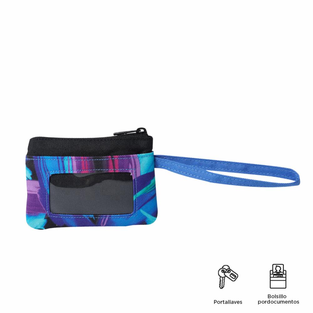 Monedero Para Mujer Azul TOTTO Melifera Stamp - Imagen 5