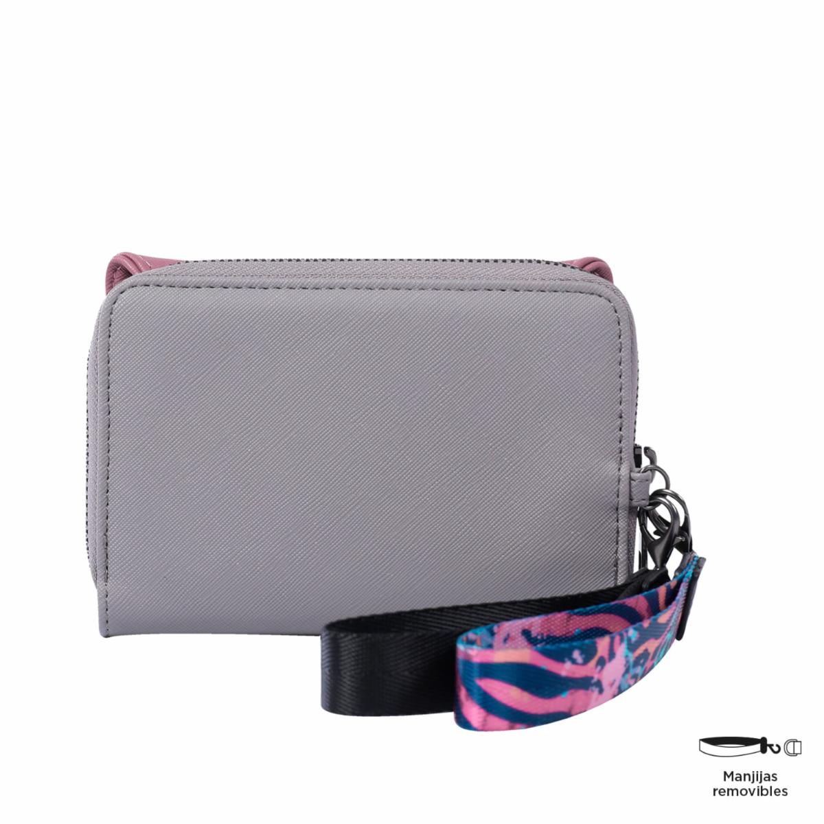 Billetera De Mujer Rosado TOTTO Cancri - Imagen 5