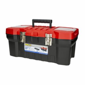 Caja Para Herramientas Negra Con Rojo RIMAX 20 "