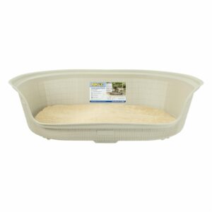 Cama Para Perro Taupe Con Cojín RIMAX Plástica