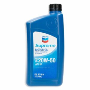 Aceite Automotriz Supreme SAE20W-50 API SP CHEVRON 946 Ml