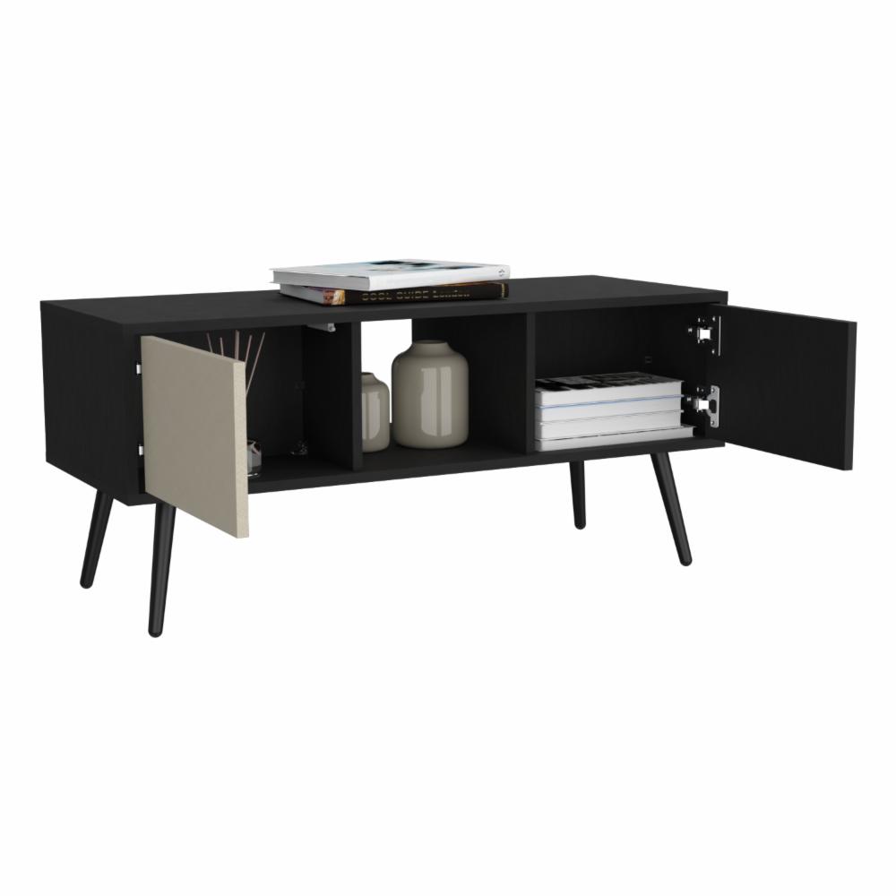 Mesa De Centro Funes Wengue Con Toquilla RTA MDF - Imagen 3