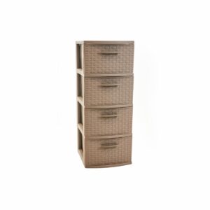 Cajonera Infinity 4 Niveles Taupe PLÁSTICOS MQ Plástica