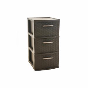 Cajonera Infinity 3 Niveles Wengue PLÁSTICOS MQ Plástica