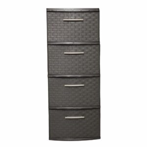 Cajonera Infinity 4 Niveles Wengue PLÁSTICOS MQ Plástica