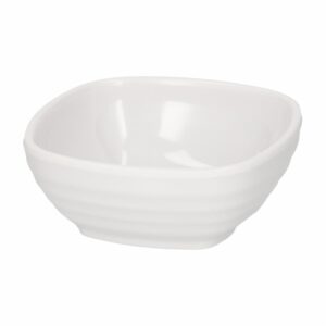 Dulcero Semicuadrado Blanco VAJILLAS SABANA 9 Cm