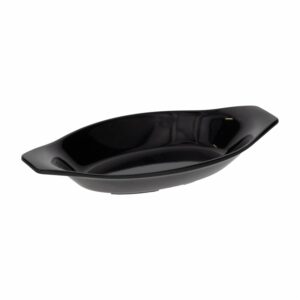 Bandeja De Frutas Mini Negra VAJILLAS SABANA 16.5X 9.5 Cm