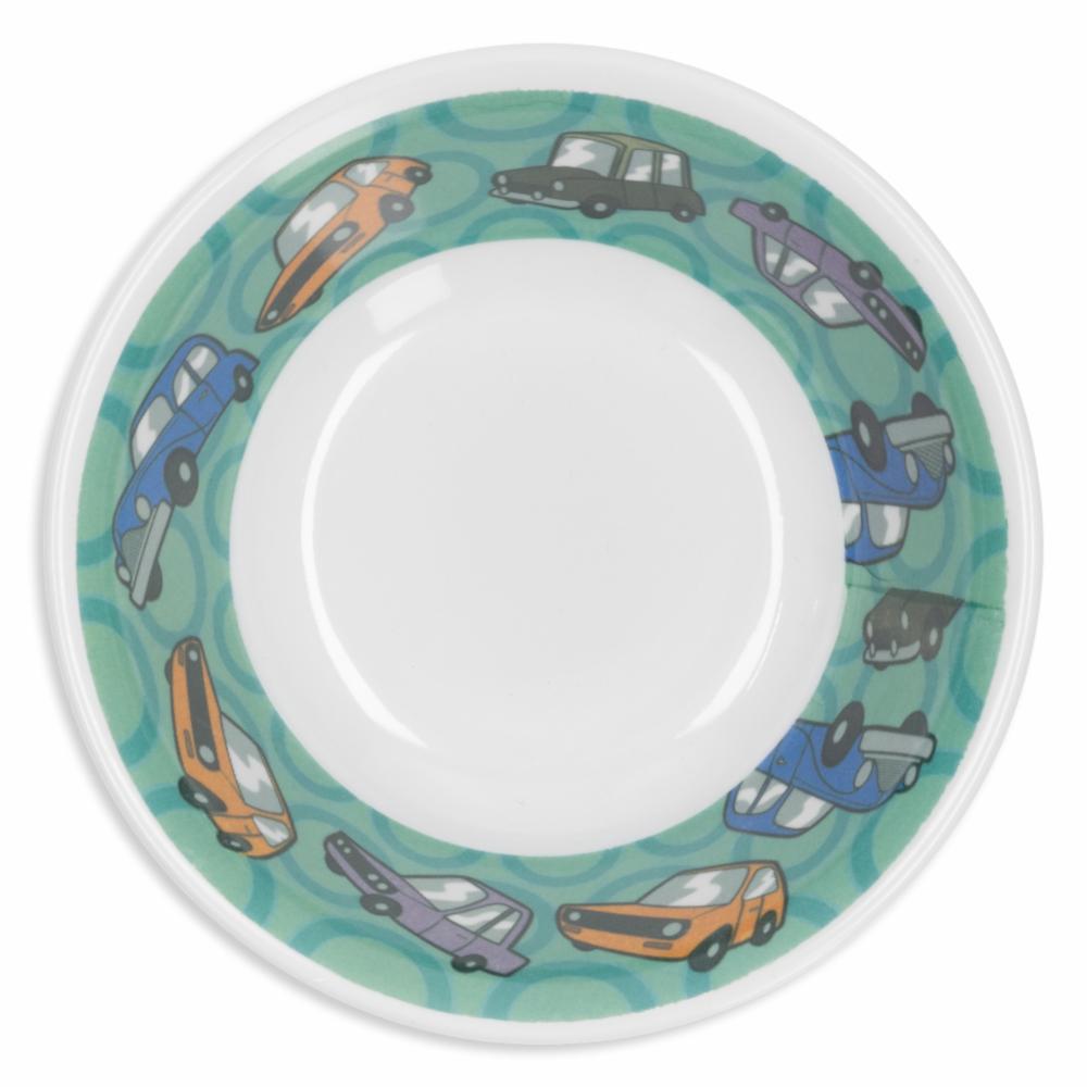 Plato Infantil Sopero Diseño Carros VAJILLAS SABANA 15 Cm - Imagen 2