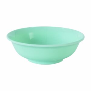 Plato Postre Redondo Verde Pastel VAJILLAS SABANA 17X17X5 CM