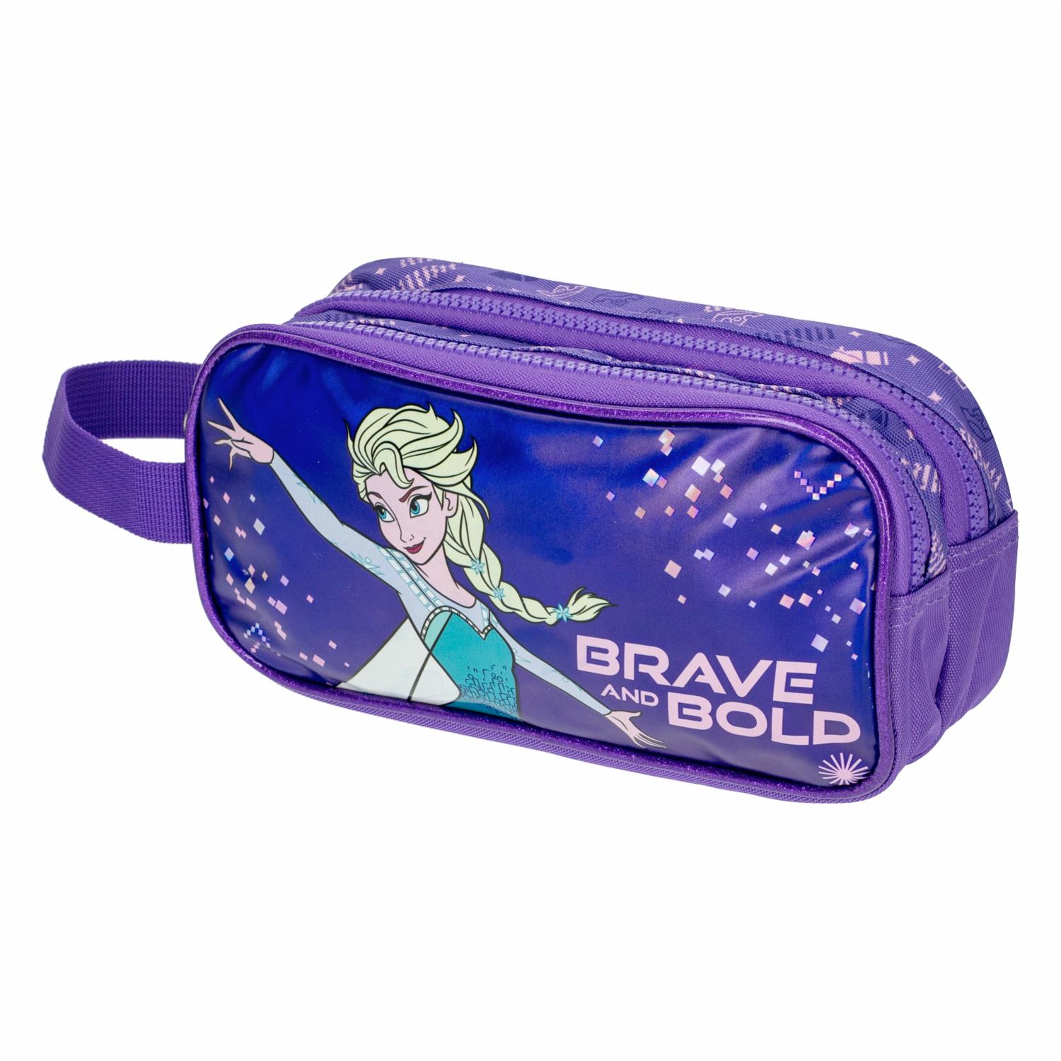 Cartuchera Niña Frozen 2 Bolsillos PRIMAVERA Premium - Imagen 6