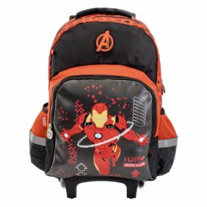 Mochila Escolar Trolley Para Niño Diseño Avengers PRIMAVERA 16"