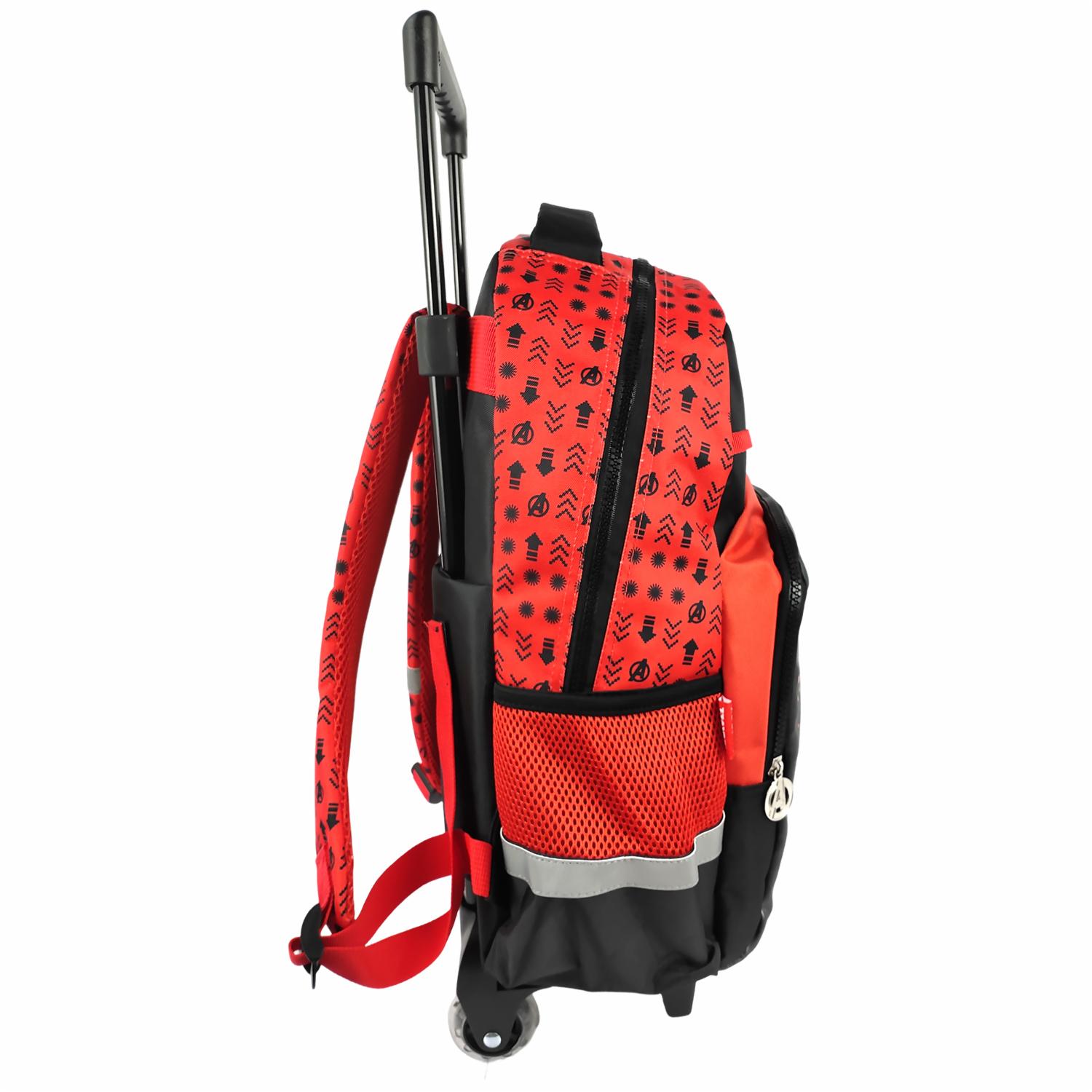 Mochila Escolar Trolley Para Niño Diseño Avengers PRIMAVERA 16" - Imagen 3