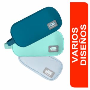 Cartuchera Macarrón 2 Bolsillos P.bags FLOWER POWER 11X22X8Cm