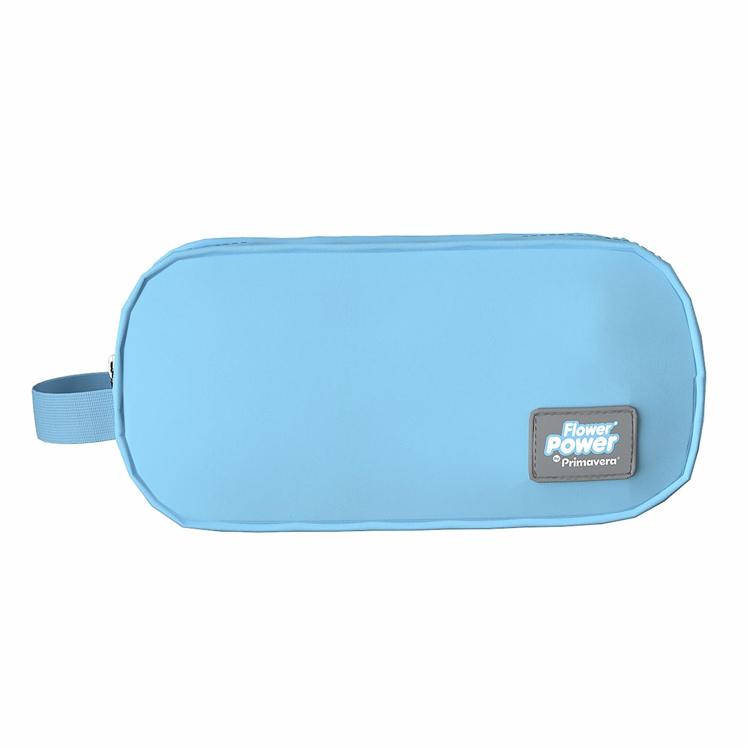 Cartuchera Macarrón 2 Bolsillos P.bags FLOWER POWER 11X22X8Cm - Imagen 4