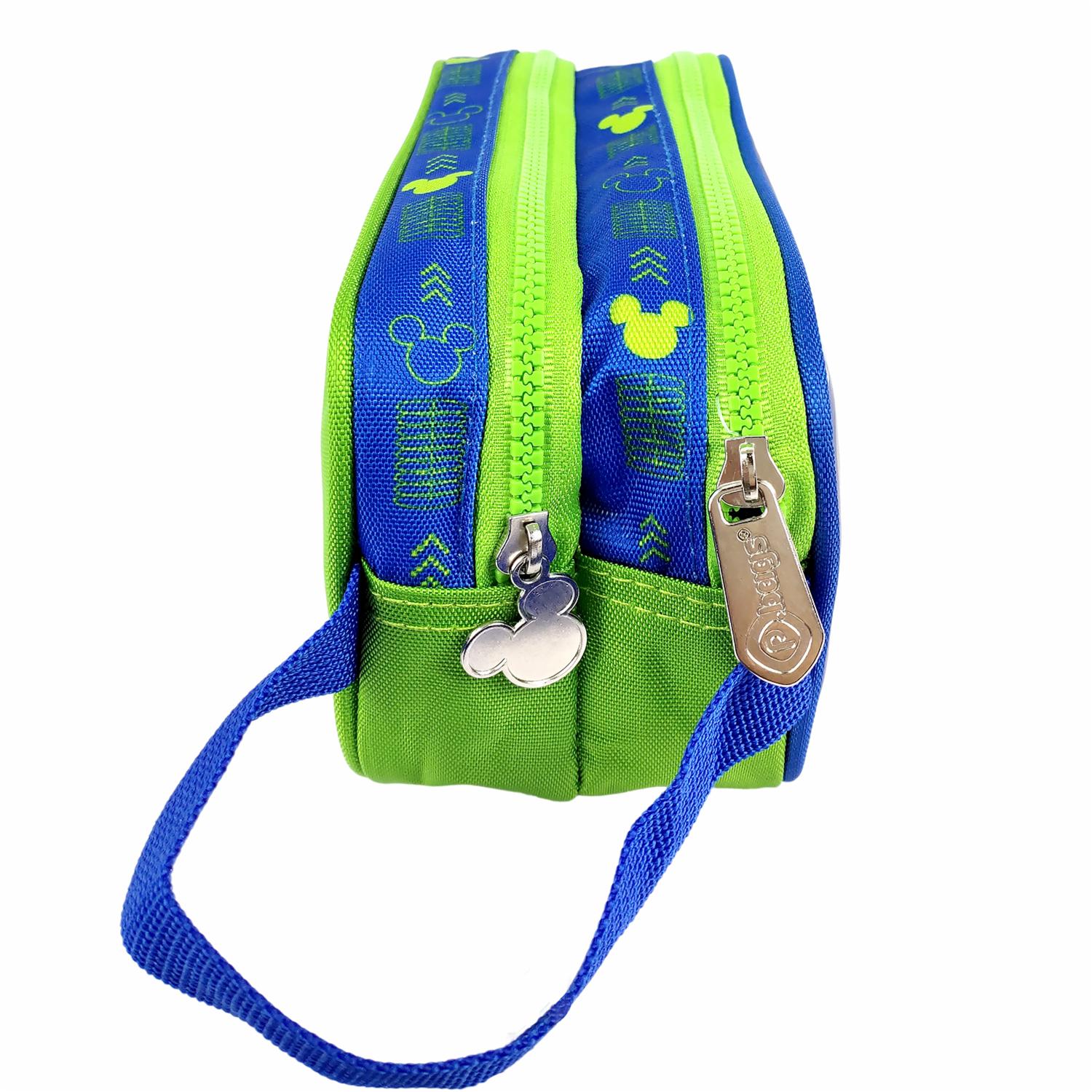 Cartuchera Niño Mickey 2 Bolsillos PRIMAVERA Premium