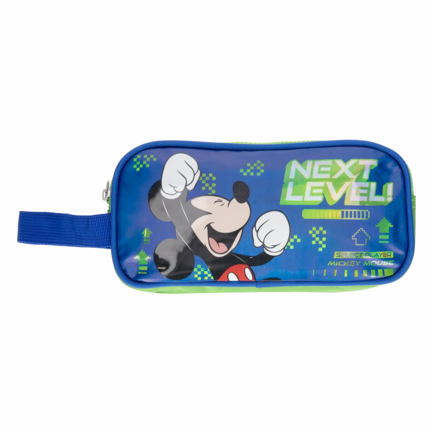 Cartuchera Niño Mickey 2 Bolsillos PRIMAVERA Premium