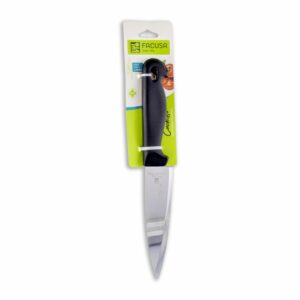 Cuchillo De Cocina Mango Plástico Negro Cocinero FACUSA Unidad
