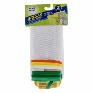 Juego Bolsas Para Lavar Ropa Delicada Lavadora ANAHI HOME X 3 Uds