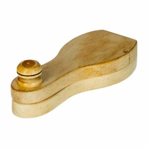 Pataconera Ovalada Madera Especial Brillo SOLORZANO POLIVIO Unidad