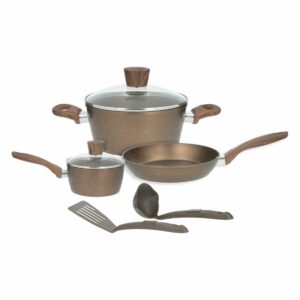 Set De Ollas Y Sartenes De Inducción Grecia UMCO 7 Piezas