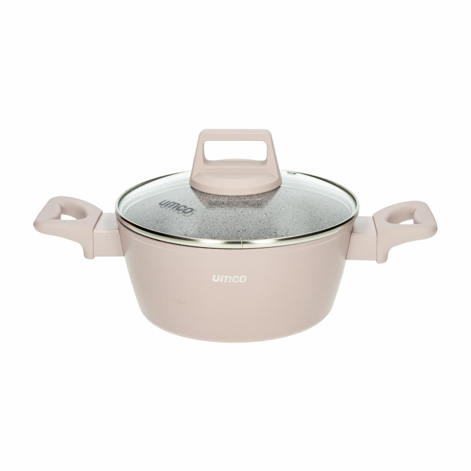 Set De Ollas Y Sartenes Cerámica Rosewood UMCO 6 Piezas - Imagen 3