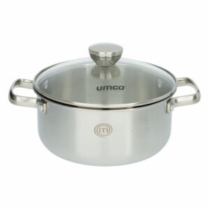 Olla Caldero De Acero Quirúrgico Master Cherf UMCO 20 Cm