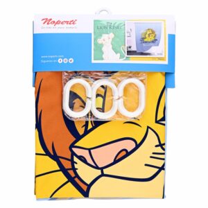 Cortina De Baño El Rey León DISNEY 180 X 150 Cm