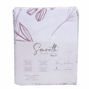 Juego De Sábanas Smooth Rose Tan NOPERTI